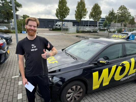 Geslaagd: Andy Rooijendijk 26 9 Den Bosch Jan Hein